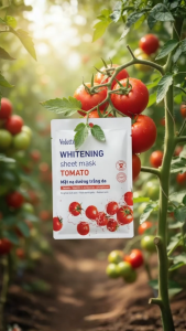 Mặt nạ giấy trắng da Vedette Cà Chua 22ml (TPM020)