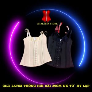 (Tặng thước dây)NEW 2025 Gen bụng Gile latex thông hơi 9 xương dài 29cm nhập khẩu Hy Lạp-Giúp đánh tan mỡ bụng và làm thon gọn vòng eo.