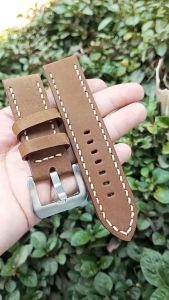 Tali Jam Kulit Sapi Crazy Horse Warna Cokelat JM21023 & Garansi 1 Tahun