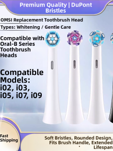 Universal OralB iO Series Toothbrush Heads Replacement Soft Bristles Deep Cleaning Cloud Sensation Compatible with Io3io2io4io6io5789