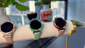 Aolon LILY R2 Smart Watch Women Heart Rate Monitor Full Touch Screen Sports Waterproof Female Period Alert jam Smart Watch Original 100% Fitness Watch Raya Gift 智能手表