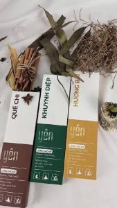 Nhang Thảo Mộc Chung Cư Mix Quế Khuynh Diệp Hương Bài 23cm Hộp 100 Thanh Yên 100 % Tự Nhiên Thờ Cúng