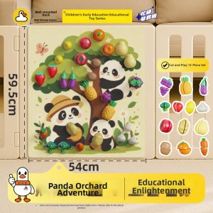 UP DUCK | Fruit Slicing & Picking Busy Board Toy