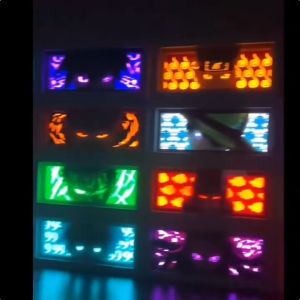 Anime series One Piece Luffy Dragon Ball Naruto night light picture frame paper-cut light bedroom jewelry birthday gift