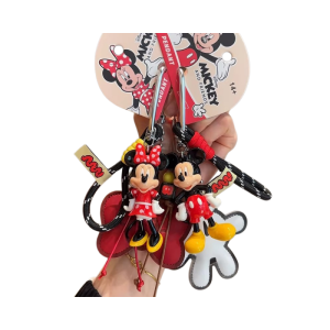Disney | Disney Genuine Cartoon Keychain with Minnie Doll And Donald Duck Pendant Cute Mobile Phone Accessory Small Gift Idea