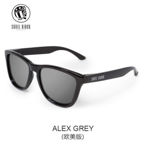 Skullrider สเปน Fashion Edition แว่นตากันแดดสําหรับผู้ชายผู้หญิงโพลาไรซ์ Anti-UVA Anti-UVB ป้องกันสไตล์ Avant-Garde Design TR90 กรอบ