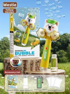 Automatic Rechargeable Non-toxic Bubble Blower 1-3 Years