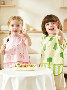 AIBEIDILA | Sleeveless Waterproof Light Baby Feeding Bib