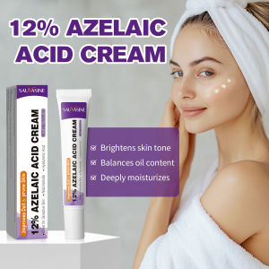 12% Azelaic Acid Cream with Hyaluronic Acid & Niacinamide Face Care Cream Brightening Skin Tone Moisturizing for Sensitive Skin