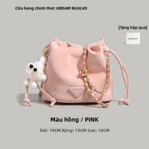URCDN RDALVO | Túi Xách Hình Thùng Nước Phong Cách Tối Giản Hàn Quốc