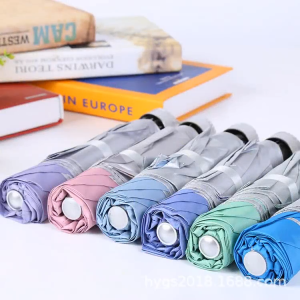 สินค้าพร้อมส่ง ร่ม3พับ ร่มกันแดด ร่มกันUV ร่มกันฝน ร่มขนาดเล็กพกพาสะดวก คุณภาพดีราคาถูกแข็งแรง Umbrella