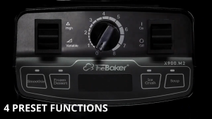 The Baker Commercial Heavy Duty Blender 2.0 L VORTEX CORE Durable Tritan Jug