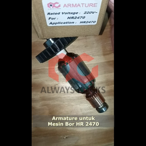 Armature Mesin Bor Rotary Hammer Makita HR2470 HR2460 Angker HR 2470