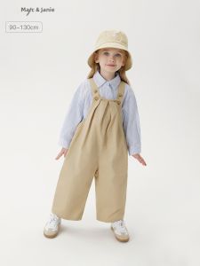 Marc&Janie | Soft Cotton Dungarees for Girls