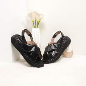 SANDAL LAPEPA Sepatu Sandal Wanita Wedges JOVITA dua Tali Strap belakang Spatu Sendal Gunung Cewek Premium