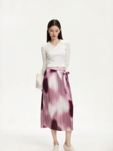 Vero Moda | Chân Váy Xòe Nếp Plisset Dây Kéo Phía Sau Mới Thu Cho Trang Phục Nghỉ Dưỡng Sang Trọng