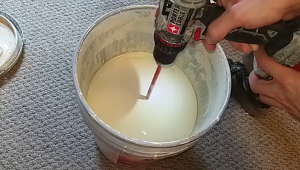 Pengaduk Cat Mixer 8cmx40cm Mixer Cat Adukan Semen Instant Mixer Paint