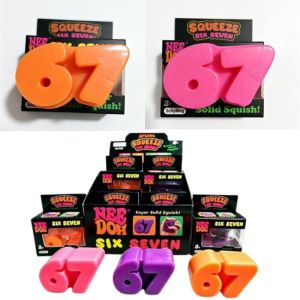 New Type 67 Slow Rebound Pinching and Stress Relief Toy with Soft and Sticky Texture Healing and Stress Relief Gift