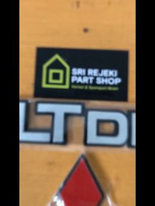 1 SET Emblem Colt Diesel Ragasa 100 PS 3 In 1 Emblem Mitsubishi Emblem Colt Diesel Timbul