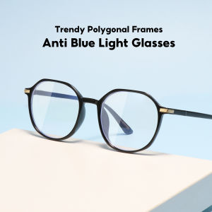 OQ BOGA 7 Colors Fashion Stars And Moon Design Irregular Frame Anti Blue Light Radiation Computer Glasses Women Men Eye Protection Eyewear