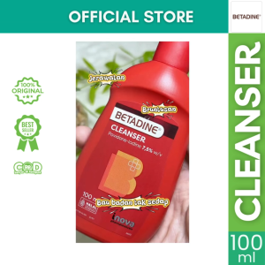 BETADINE Cleanser | Sabun Cair Antiseptik untuk Membersihkan Luka