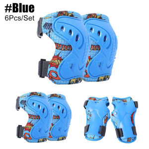 Kids 3-12 Years Knee Pad Elbow Pads Guards Protective Gear Set for Roller Skates Cycling Skateboard Inline Skatings Scooter