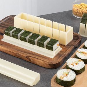 Sushi Making Kit Rice Roll Mold Kitchen Sushi Tools Japanese Rice Ball Cake Roll Mold