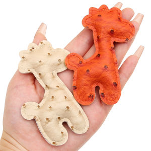 1 cái thời trang mới con hươu cao cổ Keychain phụ nữ ô tô dễ thương cho DIY keycchain Charm gắn túi da động vật Móc Chìa Khóa Móc Treo Chìa Khóa Đảng quà tặng trang sức