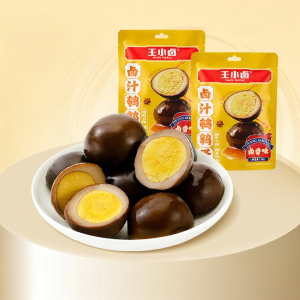 WANG XIAOLU | Savory and Spicy Ready-to-eat Quail Eggs 50g