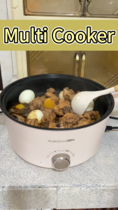 5L Electric Cooker Rice Cooker with Steame Non Stick Periuk Elektrik Kuali Elektrik 1000W Fast Heating 电煮锅