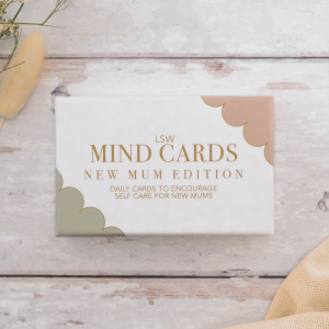 LSW London Mind Cards New Mum Edition Self Care Gift For New Moms Wellness Gift Christmas Present Ritual Gratitude Journal Affirmation Self Care Adult Wellness Cards