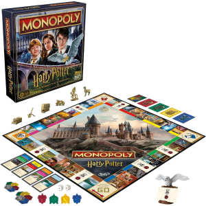 Hasbro | Trò Chơi Bảng Giáo Dục Monopoly Harry Potter
