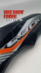 LEGITMOTO CLICK V3 V4 BODY SIDE COVER LEFT / RIGHT FAIRING SIDE BODY FRAME REPLACEMENT FOR HONDA CLICK V3/V4 MOTORCYCLE