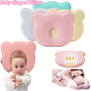 Baby Memory Foam Pillow Infant Head Support Cotton Soft Breathable Travel Sleep Cushion Newborn Crib Stroller