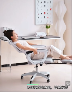 Hasbiis เก้าอี้สํานักงาน เก้าอี้เกมมิ่ง เก้าอี้ออฟฟิศ เก้าอี้นั่งทํางาน เก้าอี้คอมพิวเตอร์ ergonomic chair ปรับเอนนอน