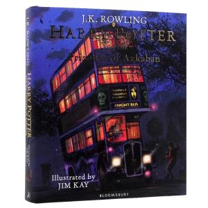 Harry potter and the prisoner of azkaban illustrated edition Hardcover by J.K. Rowling Original English books