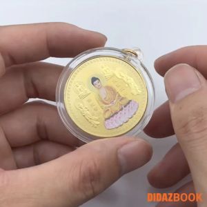 Móc Treo Chìa Khóa xe máy ô tô xe hơi Đức Phật Thích Ca Mâu Ni cầu bình an quà tặng ý nghĩa cho người thân