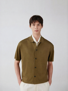 ICICLE | Silk Knit Short Sleeve Cardigan
