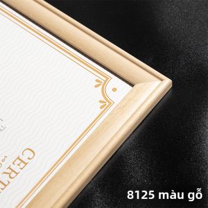 SHANCHEN | Khung Ảnh Chứng Chỉ Treo Tường Đặt Hàng Theo Yêu Cầu