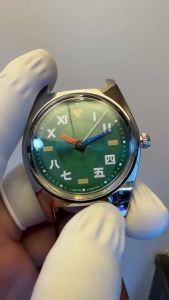 PHANTOM 7120 Nam Đồng Hồ Cơ Lên Dây Bằng Tay 36mm Retro Kinh Doanh Cổ Điển Đơn Giản Dây Da Cặp Đôi Đồng Hồ