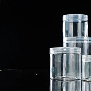 กระปุกใส่อาหาร กระปุกใส กล่องเก็บอาหารPET +ฝาเกลียว ใช้ถนอมอาหาร อาหารแห้งหรือเก็บอาหารสัตวร์เลี้ยง