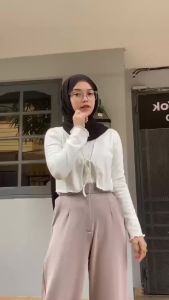 Kardigan rajut knit / Cardi Crop Knit / Cardigan crop rajut / Korean cardi crop / Cardi Crop Kriwil / Cardi Knit