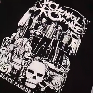 KAOS Band MY CHEMICAL ROMANCE | BAJU Distro MUSIK ROCK MCR Pria Wanita