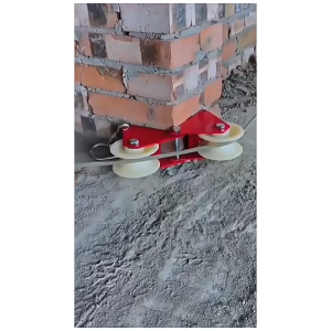 Corner Pulley Fastening Retraction Operation Folding Turning Pulley Rope Collector Labor-Saving Rope Collection Rope Release Card Corner Pulley High-Altitude Operation Rope Collector