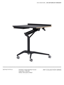 Rinoart | Adjustable & Portable Desk