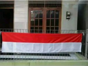 Bendera lespang merah putih ukuran 2 3 4 5 6 7 8 dan 9meter
