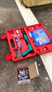 Mini Stamset Tembak Paku Beton & Besi: Alat Pelubang Pengencang Dinding Beton