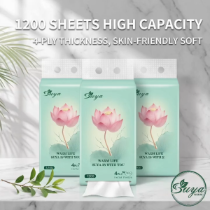 BUY 1 TAKE 1 [2 PACKS] 1200 SHEETS SUYA FACIAL TISSUE HIGH QUALITY HANGING TISSUE PAPER