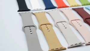 สายรัดซิลิโคนสำหรับ Apple Watch สายรัด 49 มม. 40 มม. 44 มม. 45 มม. 46 มม. 42 มม. 41 มม. 38 มม. สร้อยข้อมือกีฬา iWatch ซีรีส์ 10 9 8 3 SE ultra 2