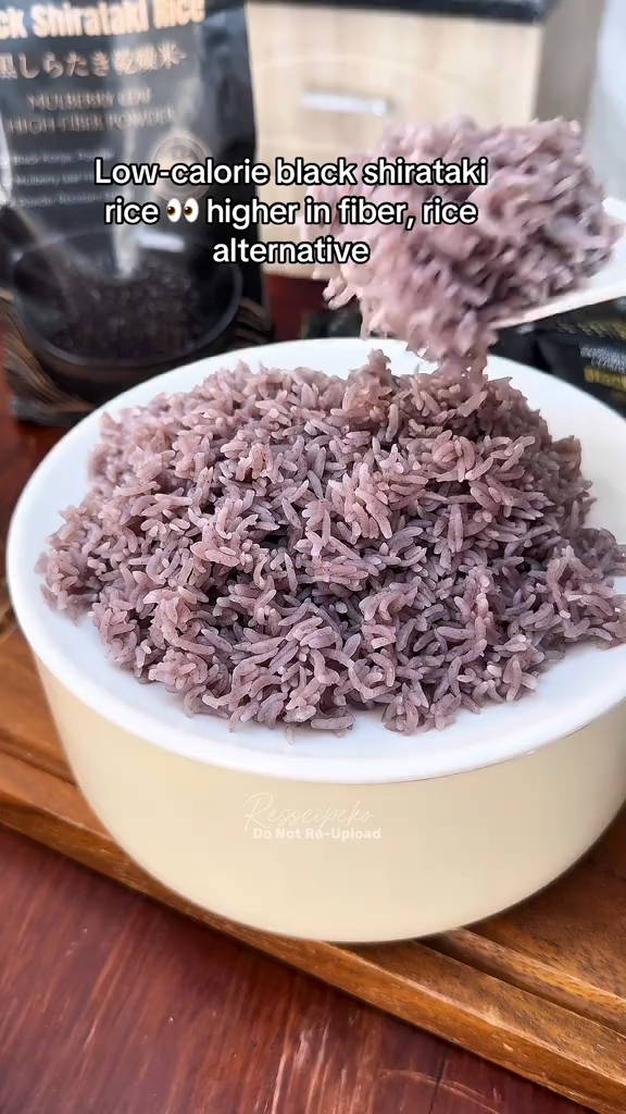 Black shirataki rice 5kg Shiritaki rice original low carb Shirataki dried rice Konjac rice More healthier diet